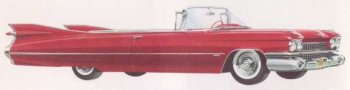 1959 Convertible Cadillac Sixty-Two/Calais