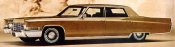 1969 Brougham Sedan 4 Door Cadillac Fleetwood
