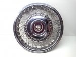 1990 COUPE DEVILLE WIRE WHEEL COVER HUBCAP 15" W/RED CENTER