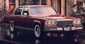 1984 Brougham Sedan 4 Door Cadillac Fleetwood