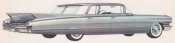 1960 4 Window / Hardtop Sedan Cadillac De Ville