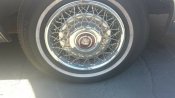 1989-1992 CADILLAC FLEETWOOD BROUGHAM WIRE WHEEL COVER HUBCAP