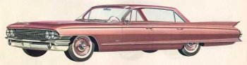 1961 6 Window Sedan Cadillac Sixty-Two/Calais
