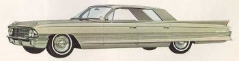 1962 4 Window / Hardtop Sedan Cadillac De Ville