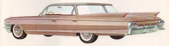 1961 4 Window / Hardtop Sedan Cadillac De Ville