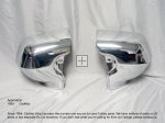 1963 CADILLAC FRONT BUMPER LOWER ENDS PAIR - CALL FOR PRICE
