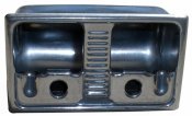 1987 - 1993 CADILLAC ALLANTE ASHTRAY STAINLESS STEEL INSERT