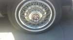1989-1992 CADILLAC FLEETWOOD BROUGHAM WIRE WHEEL COVER HUBCAP