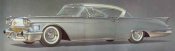 1958 SeVille Hardtop Coupe 2 Door Cadillac Eldorado Series 62